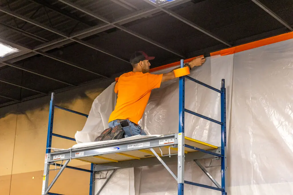 Horsley Specialties Dust Control Installation